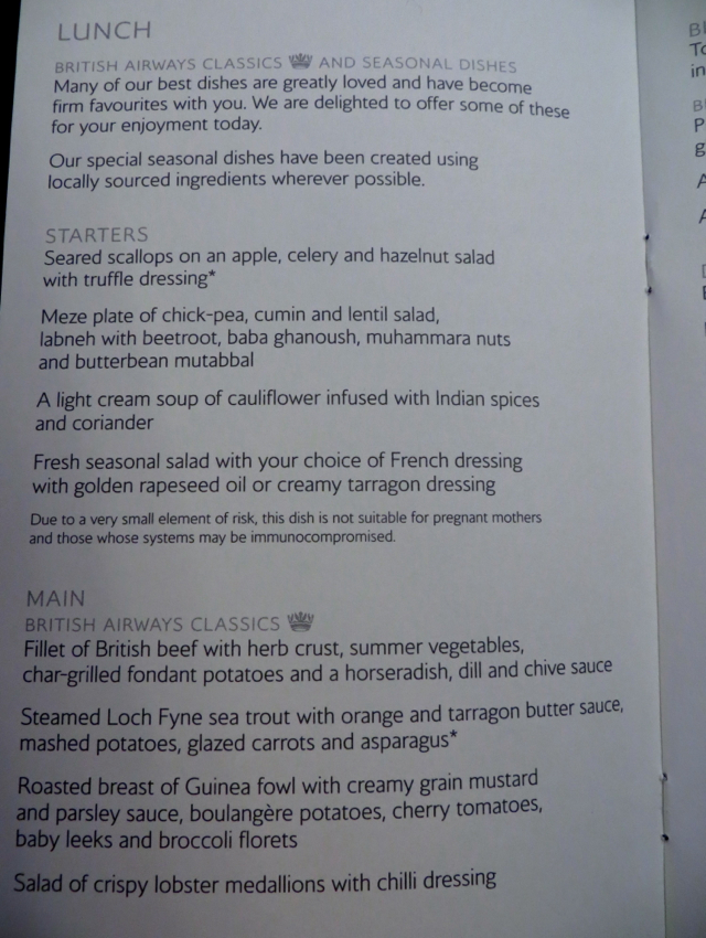 British Airways First Class review – Adam Mitchell